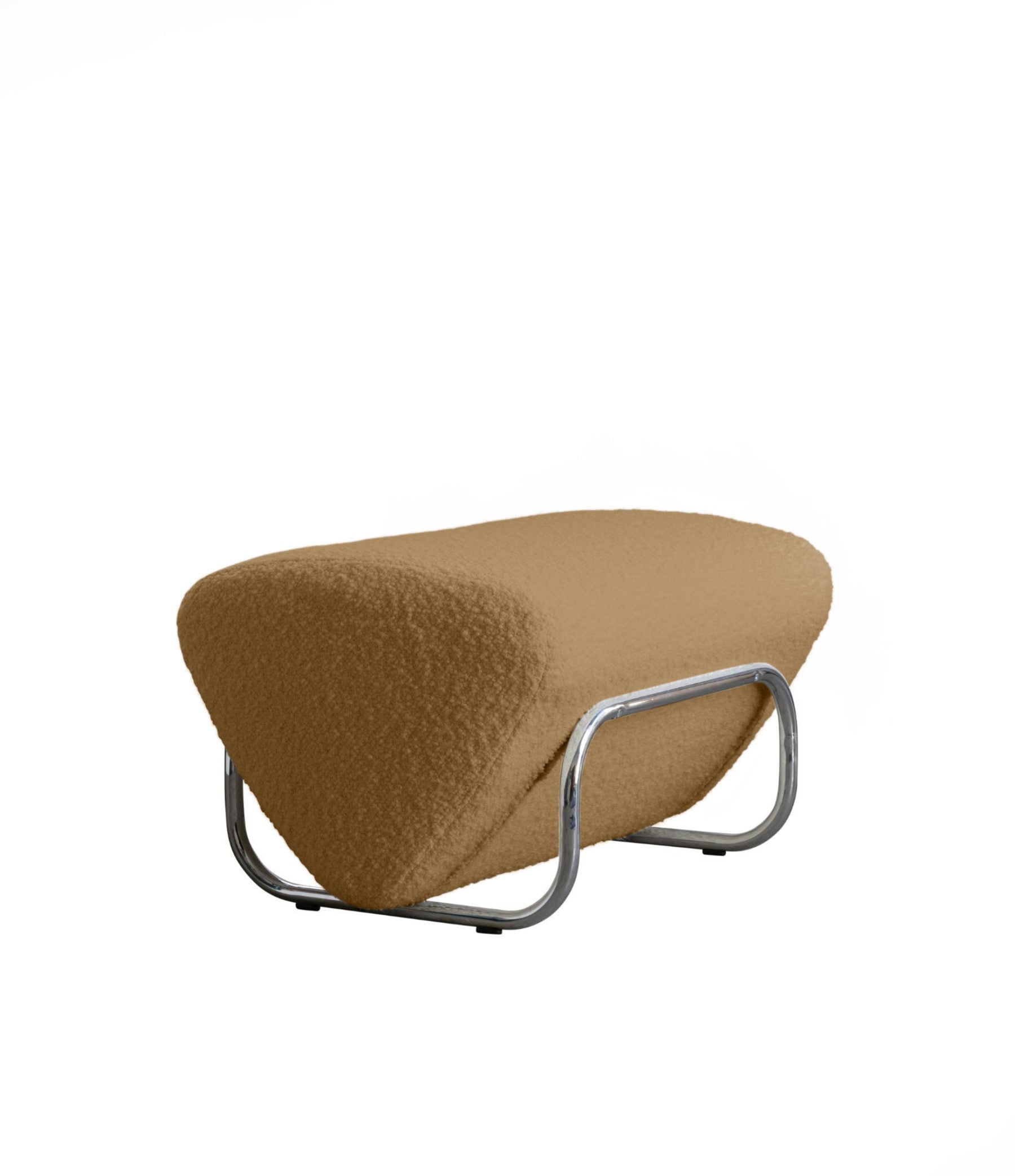 Trend Foot Stool -  with Bouclé