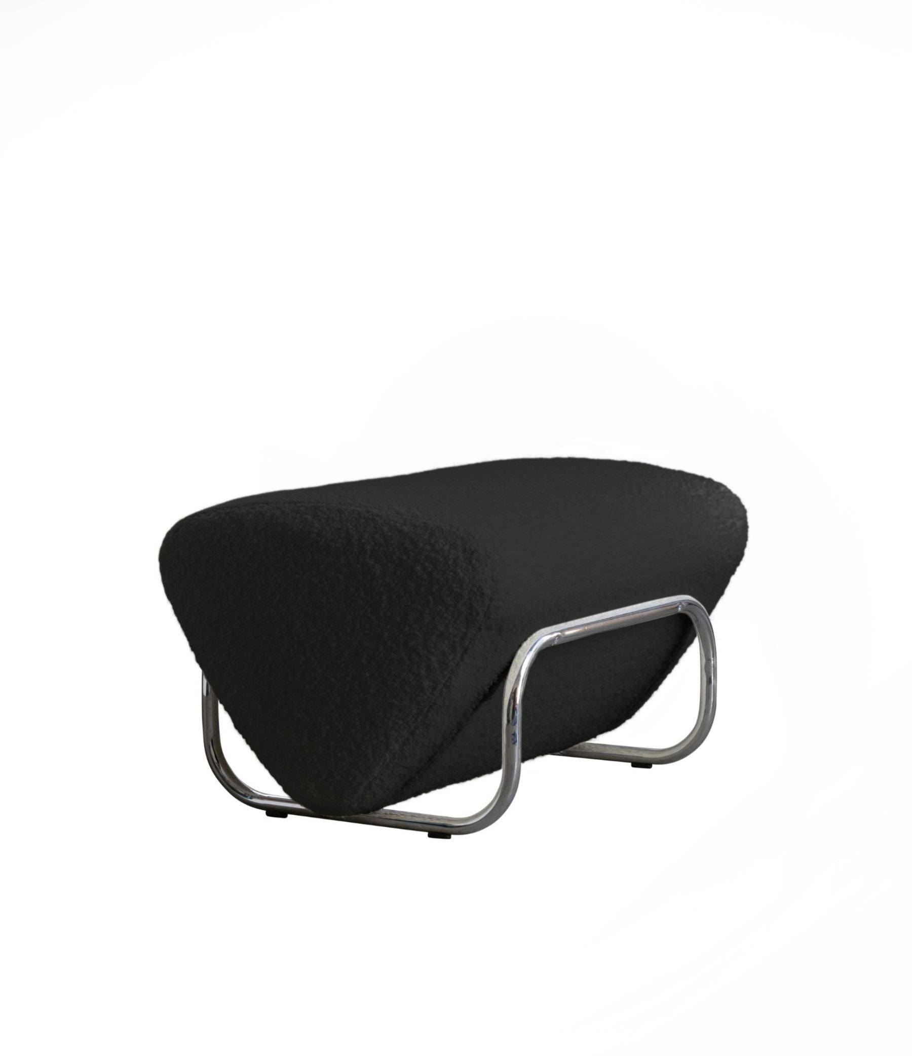 Trend Foot Stool -  with Bouclé