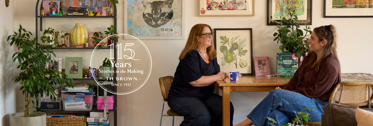Toni Briggs-Brown, ReFounder of TH Brown, speaking with homeowners during the TH Brown In Residence series, sharing conversations about creating a home, Australian made furniture and the memories that shape everyday living.