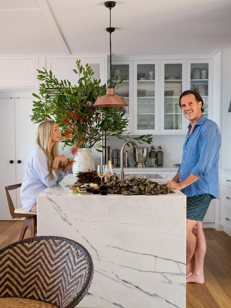 Dinnigan’s beach house rises from the ashes