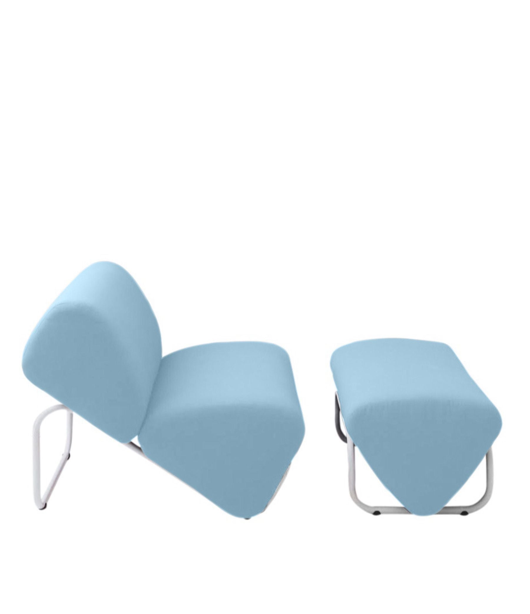 Outdoor Trend Module Lounge & Footstool set - Canvas