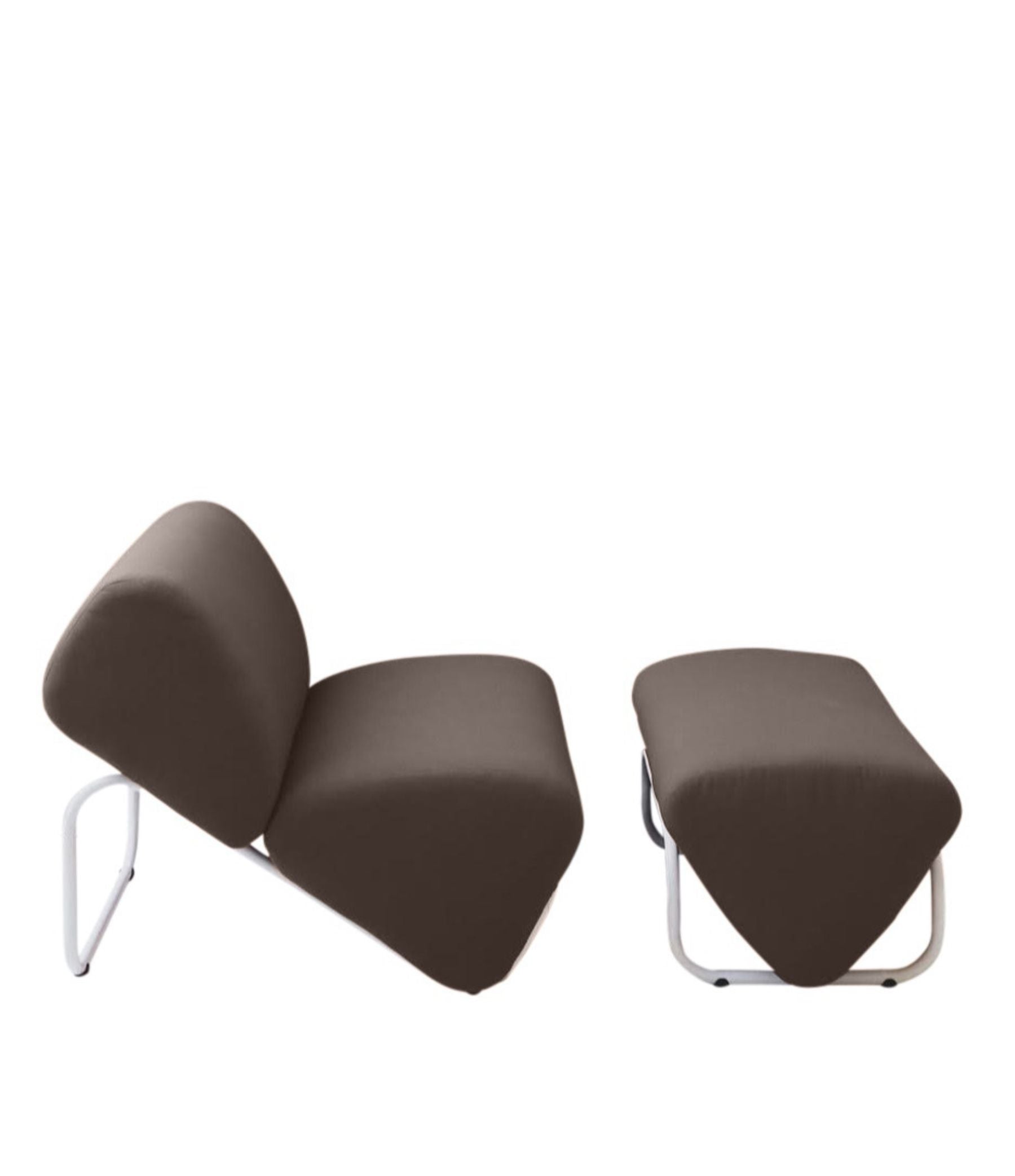 Outdoor Trend Module Lounge & Footstool set - Canvas