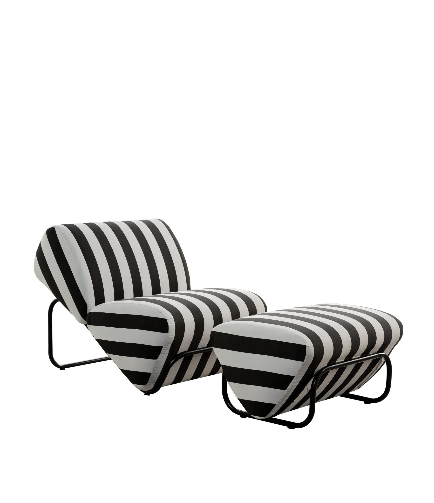 Outdoor Trend Module Lounge & Footstool set