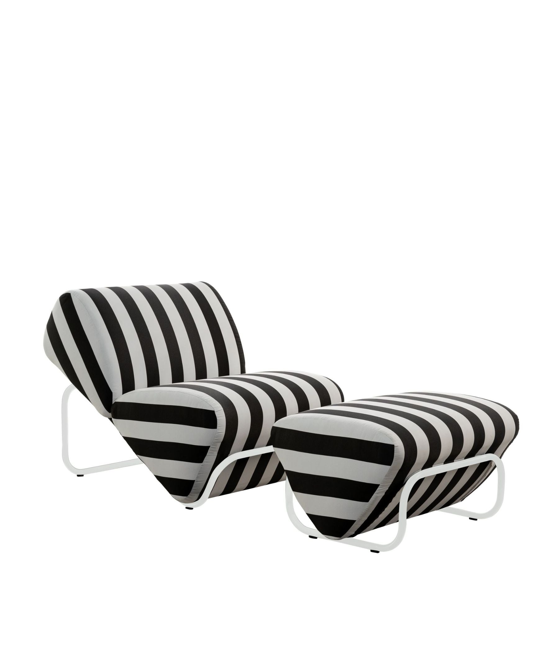 Outdoor Trend Module Lounge & Footstool set