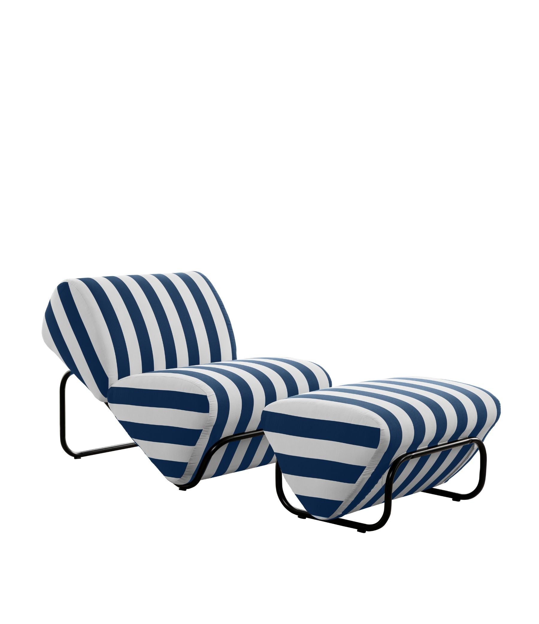 Outdoor Trend Module Lounge & Footstool set