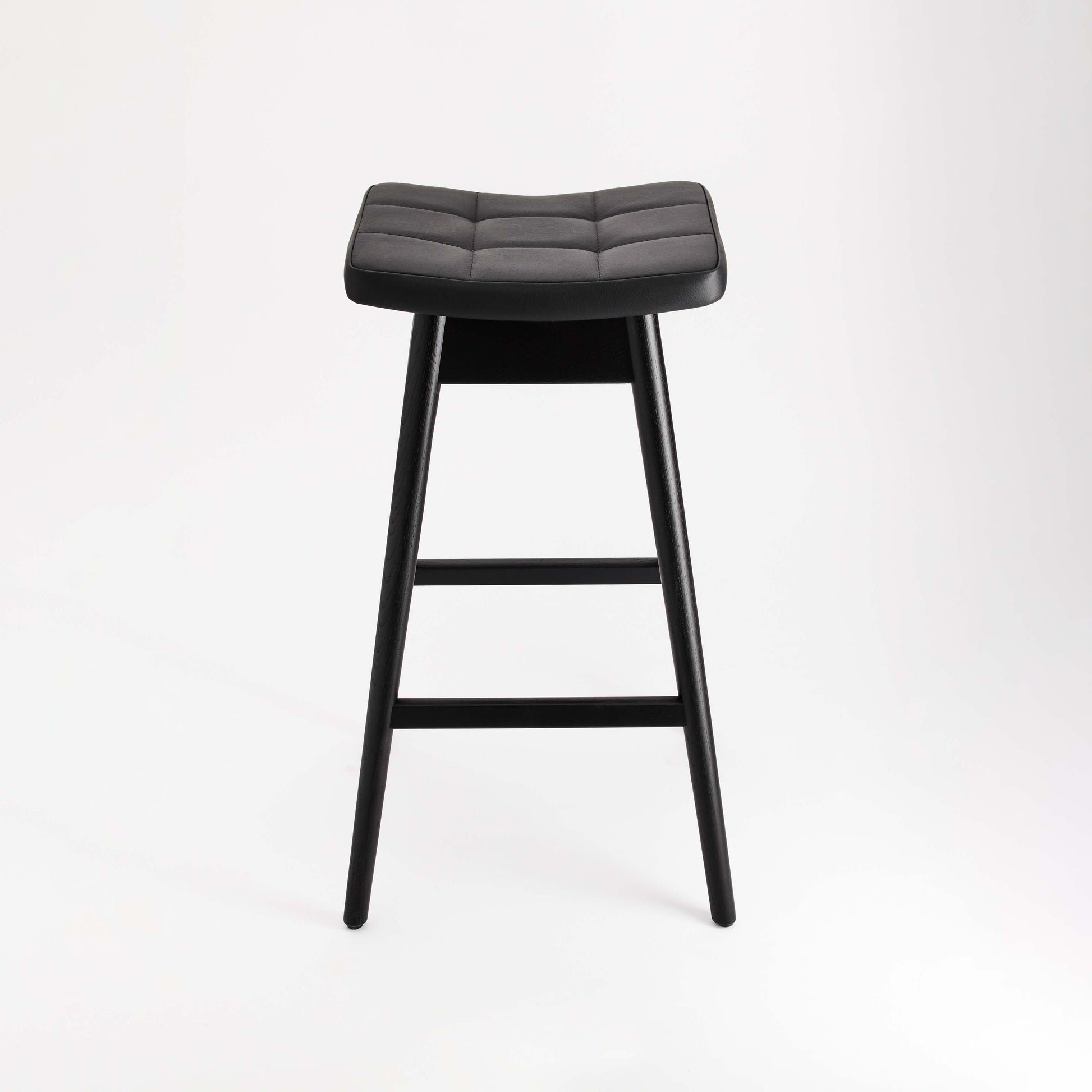 Martelle Bar Stool - Matt Black