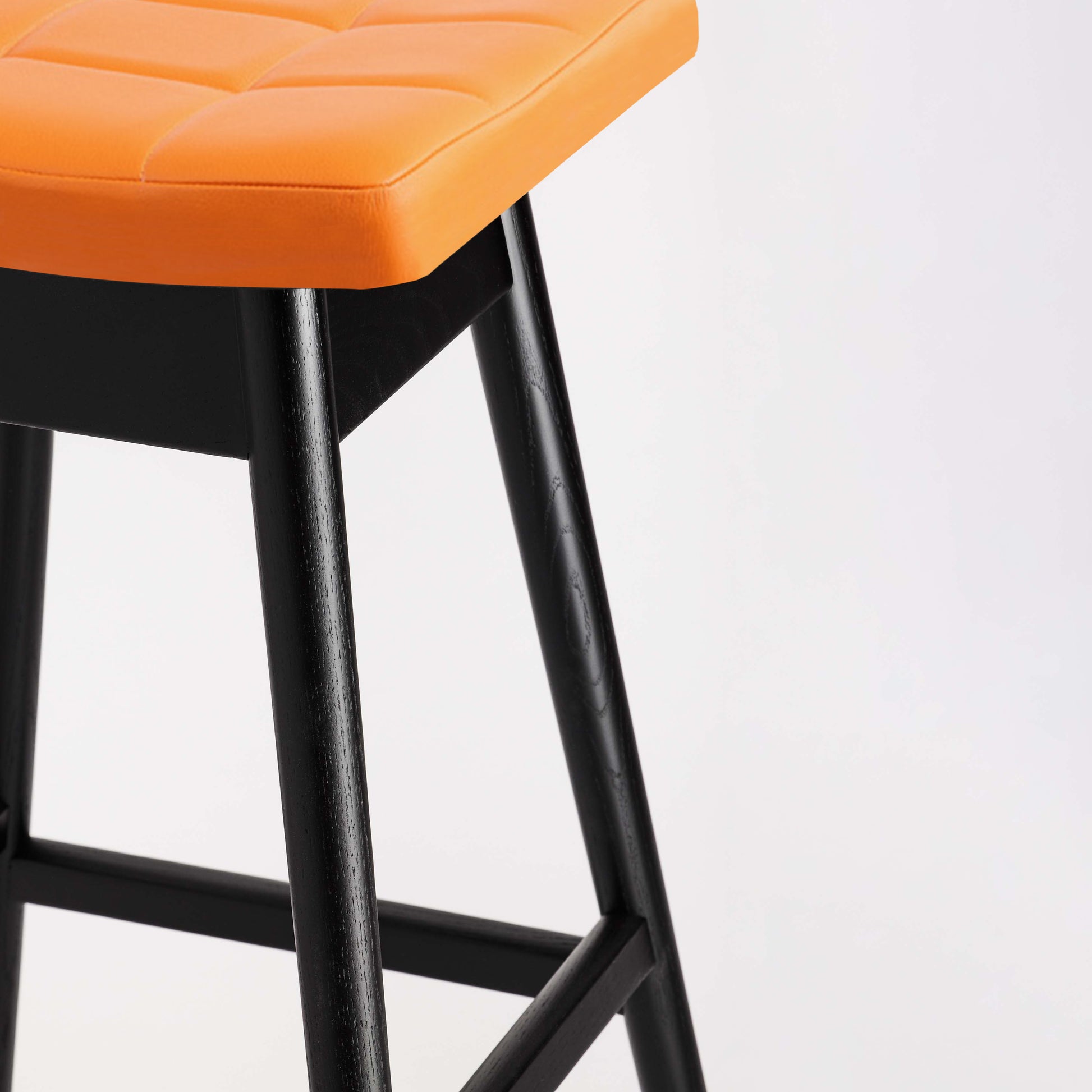 Martelle Bar Stool - Matt Black