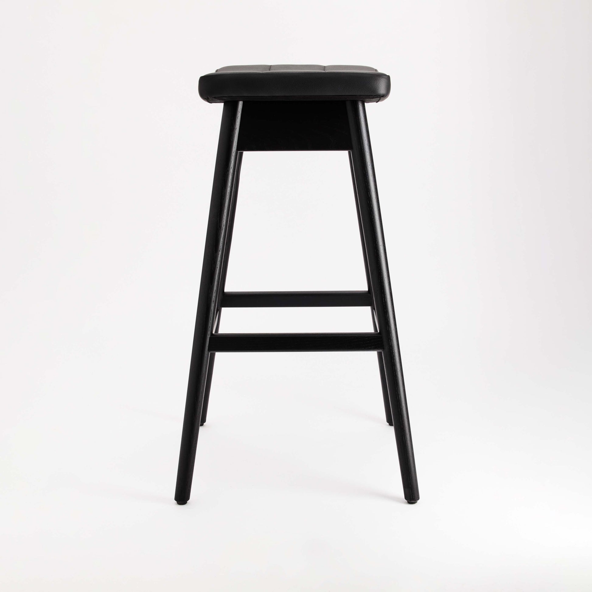 Martelle Bar Stool - Matt Black