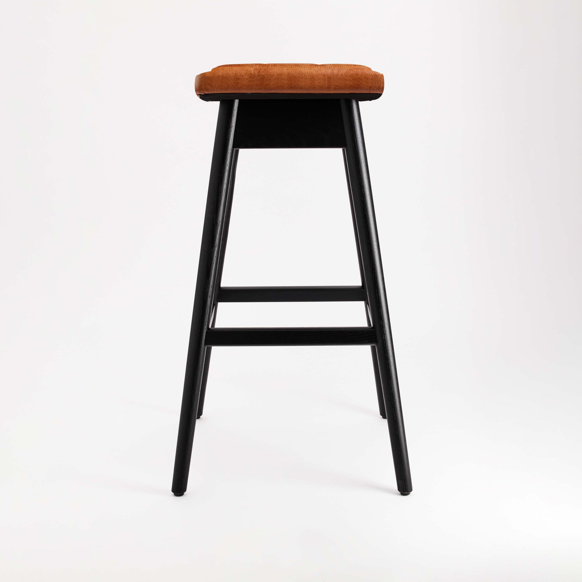 Martelle Bar Stool - Matt Black