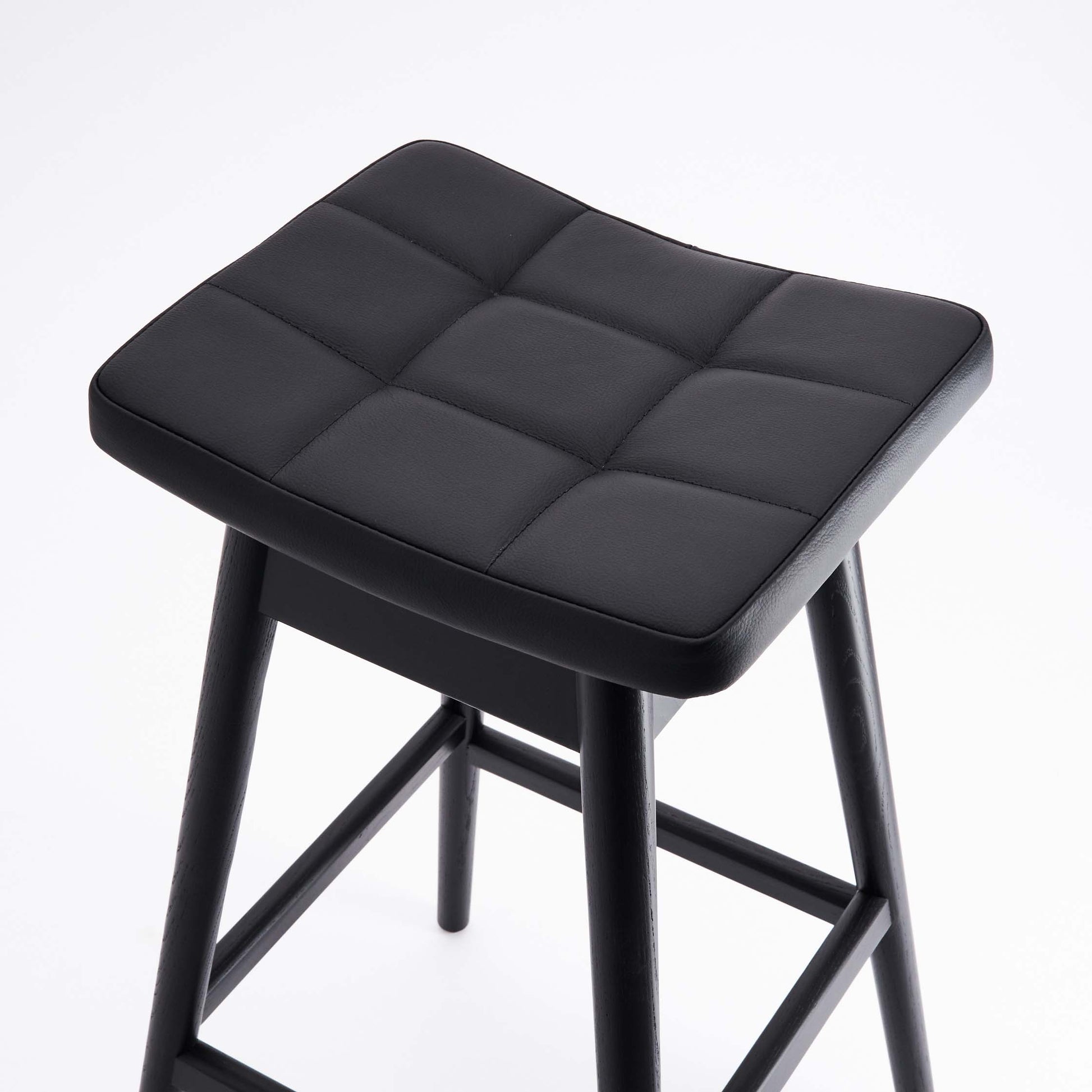 Martelle Bar Stool - Matt Black