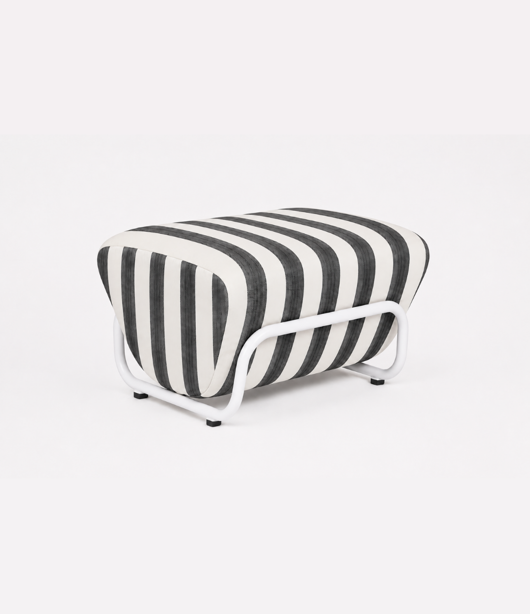 Outdoor Trend Footstool Sunbrella Cabana Classic