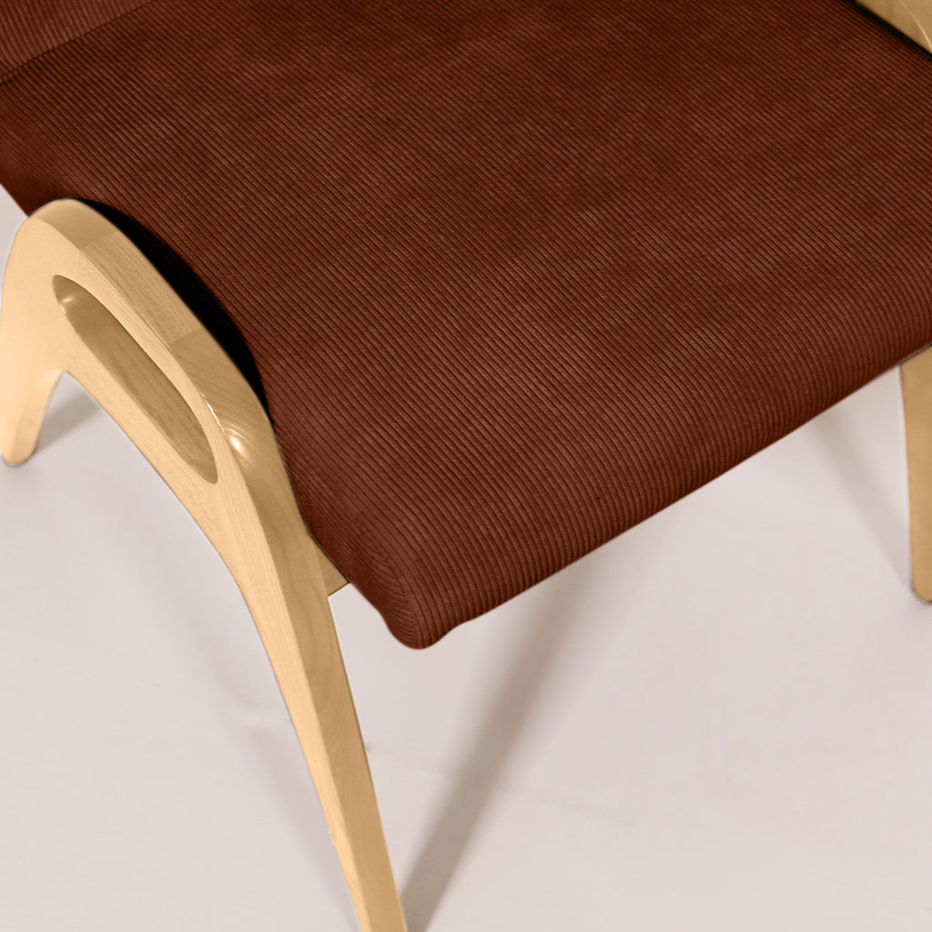 Rex Dining Chair - Cruze Corduroy