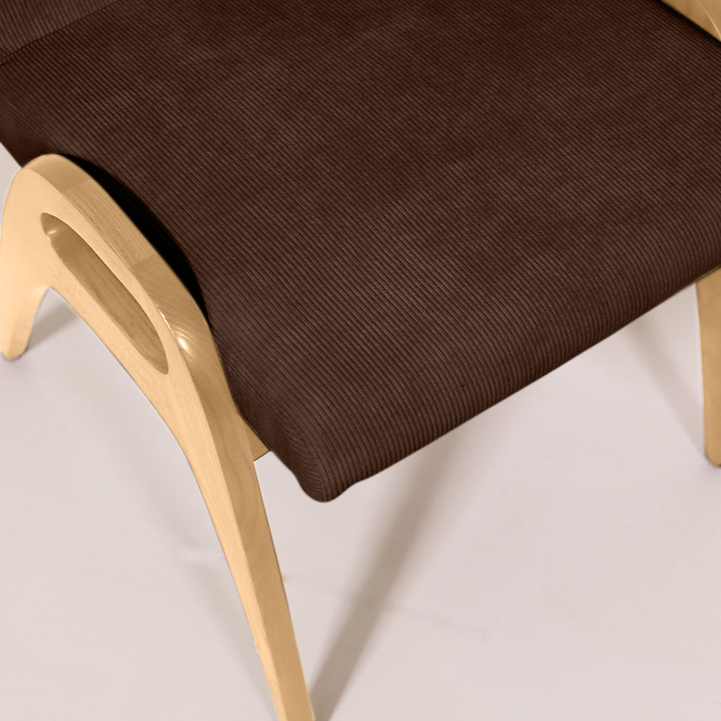 Rex Dining Chair - Cruze Corduroy