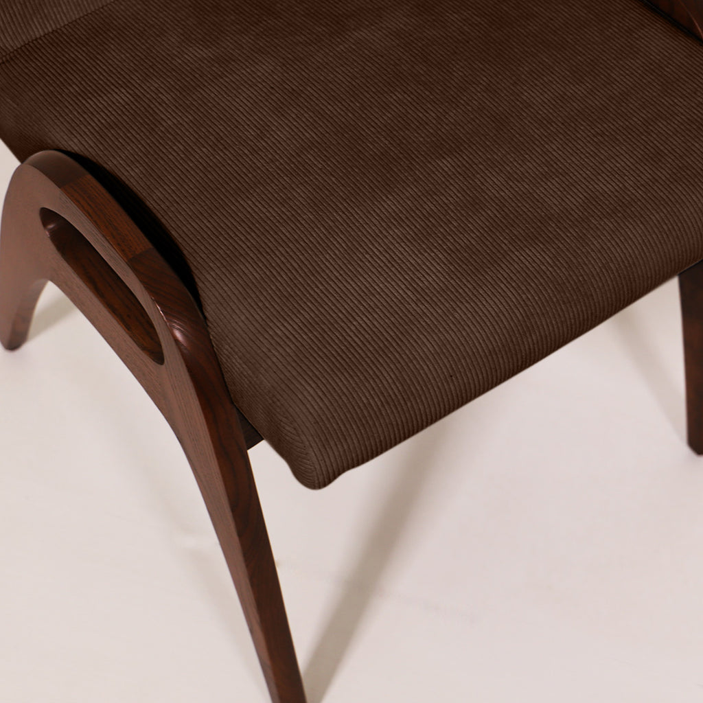 Rex Dining Chair - Cruze Corduroy