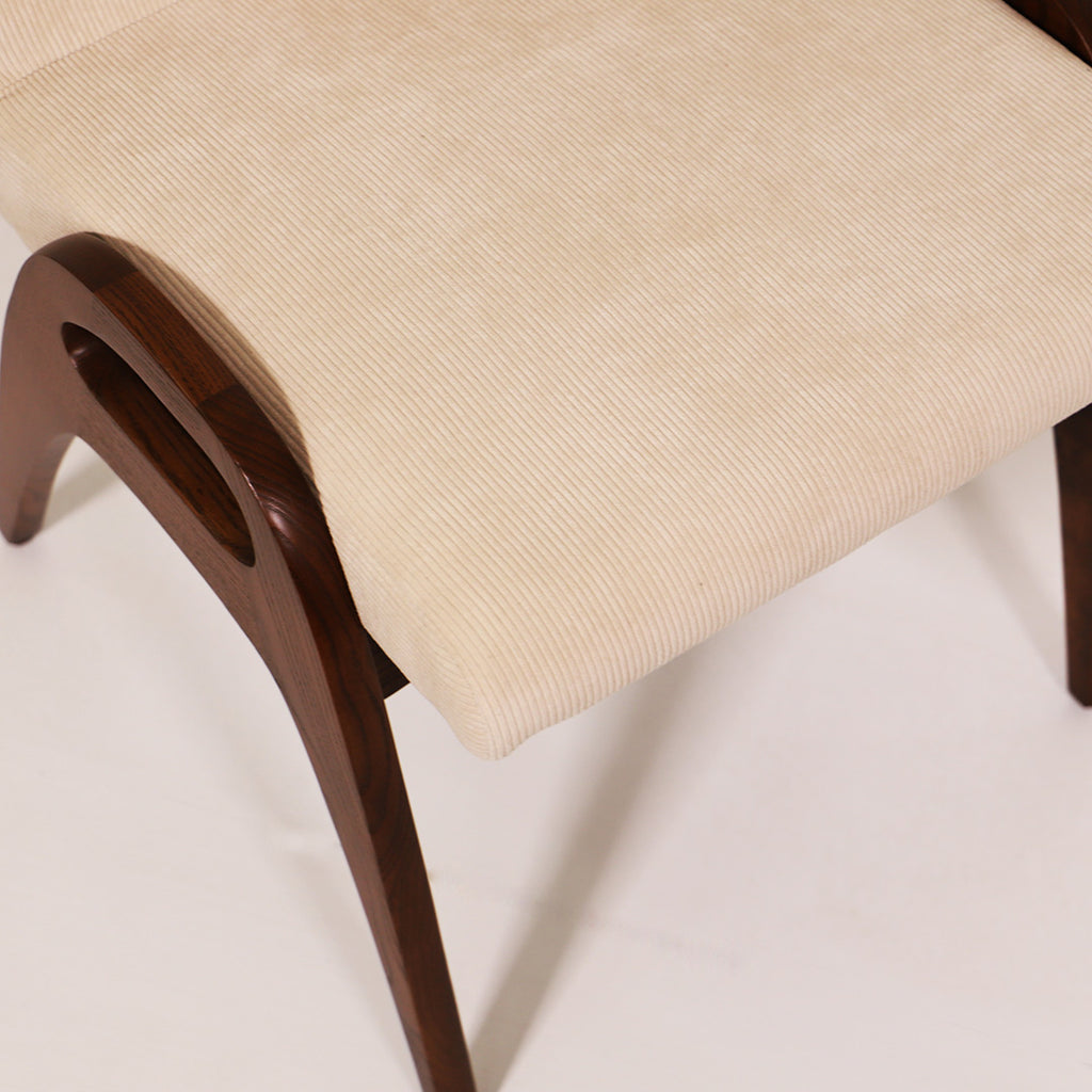 Rex Dining Chair - Cruze Corduroy
