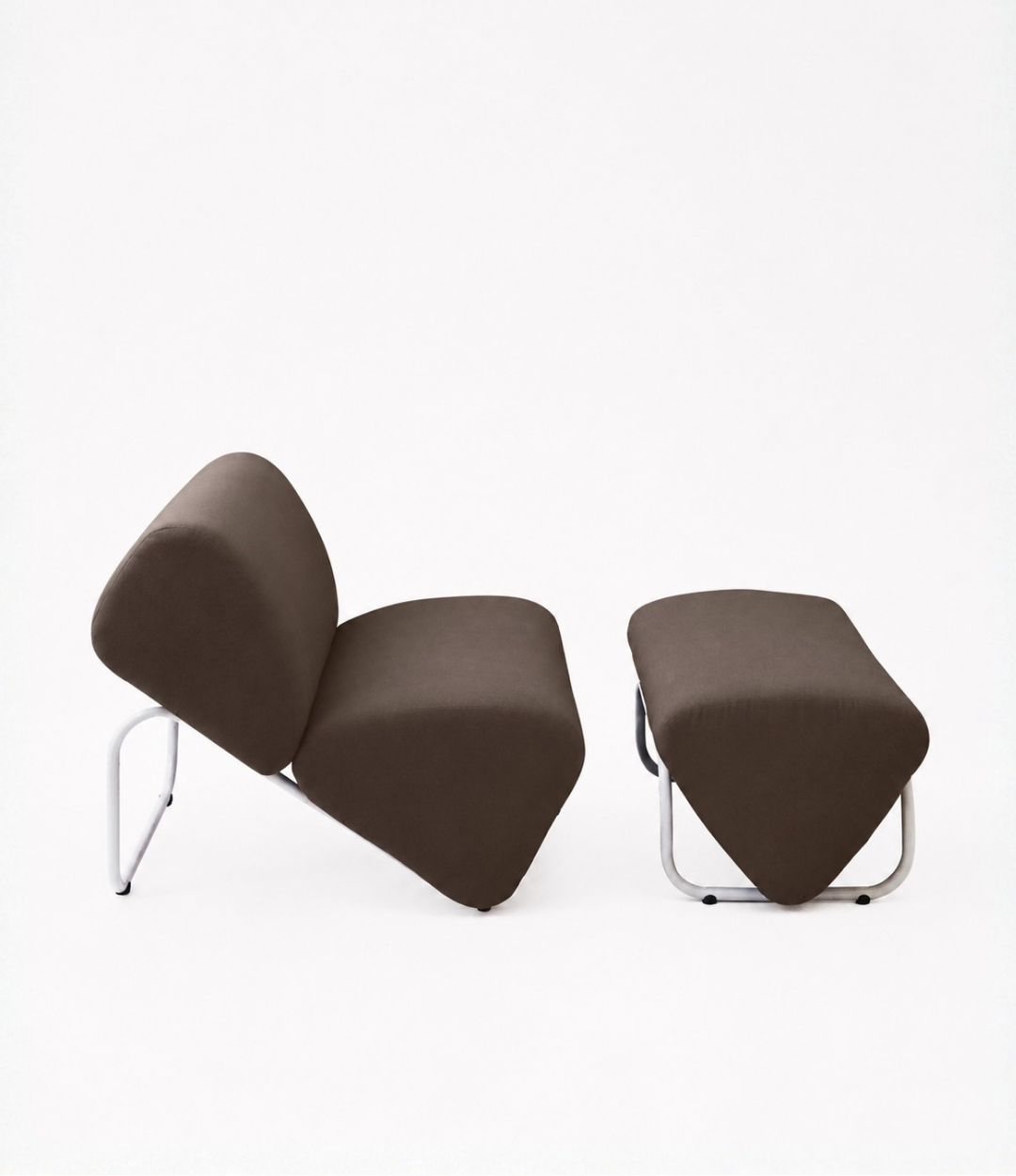 Outdoor Trend Module Lounge & Footstool set - Canvas