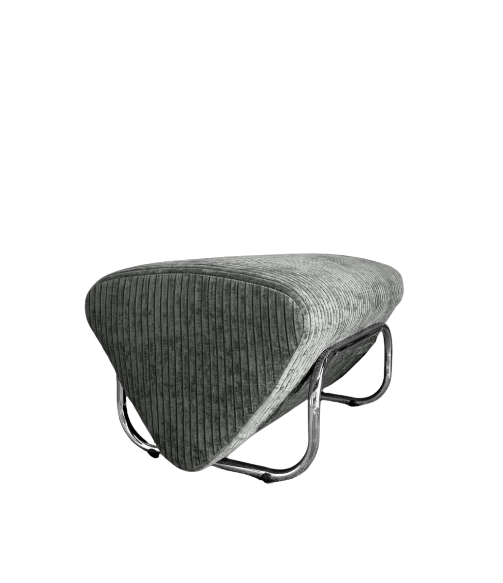 Trend Foot Stool - With Norden - Velvet Cord