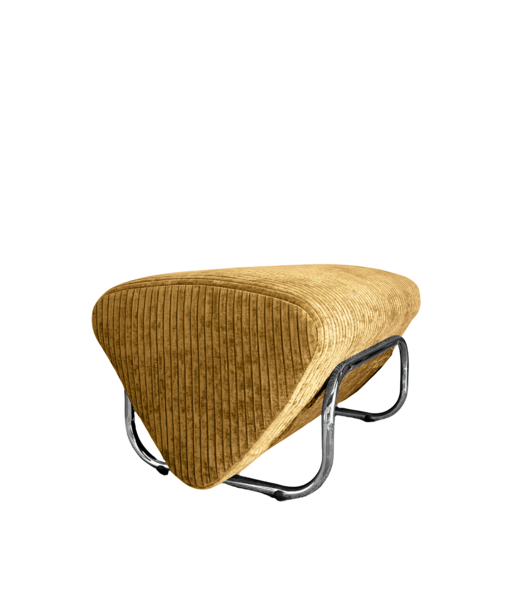 Trend Foot Stool - With Norden - Velvet Cord