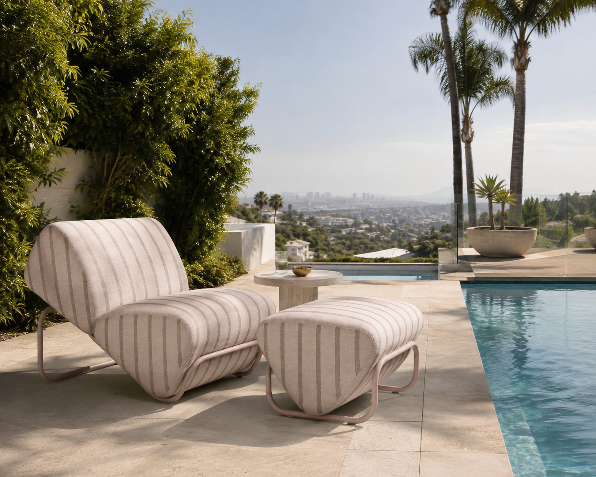 Outdoor Trend Module Lounge  - Sunbrella Unwind