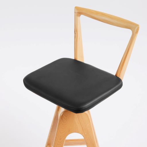 Danish Bar Stool - Clear Ash