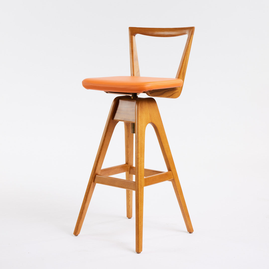 Danish Bar Stool - Light Ash