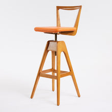Load image into Gallery viewer, Danish Bar Stool - Light Ash
