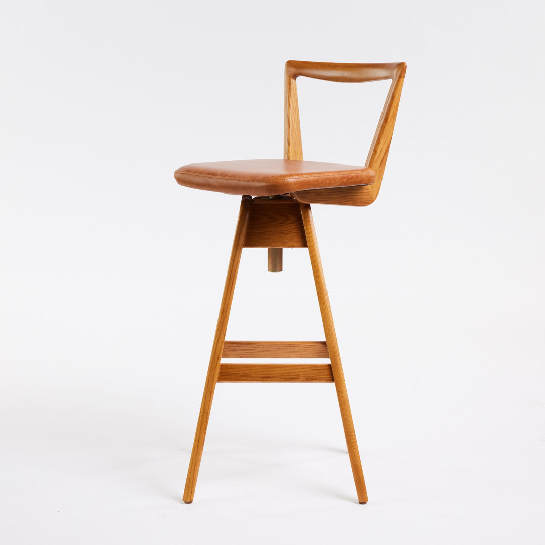 Danish Bar Stool - Light Ash