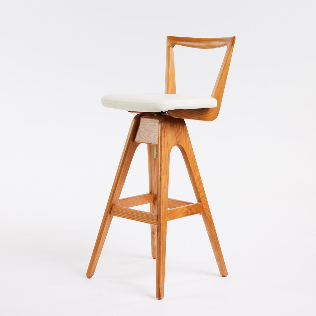 Danish Bar Stool - Light Ash