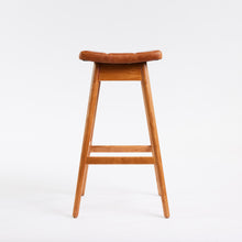 Load image into Gallery viewer, Martelle Bar Stool - Ash - Teak Finish
