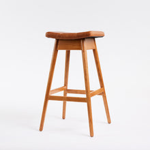 Load image into Gallery viewer, Martelle Bar Stool - Ash - Teak Finish
