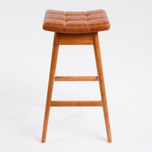 Load image into Gallery viewer, Martelle Bar Stool - Ash - Teak Finish

