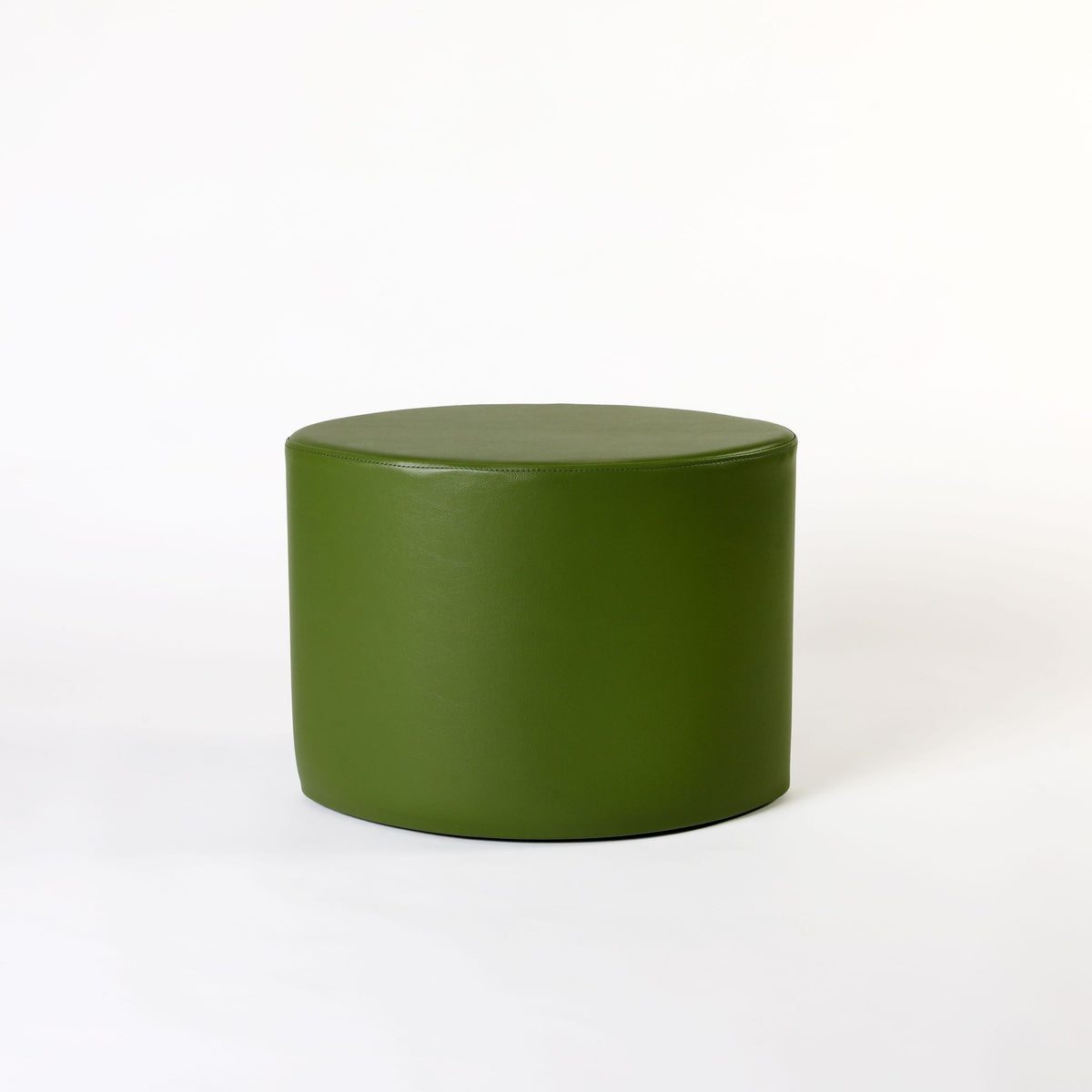 TH Brown Rondo Stool in Sprout, bringing fresh green color and sculptural mid-century character to modern Australian living.